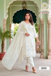 Varnika Vol 2 By Passion Tree Roman Silk Kurti With Bottom Dupatta